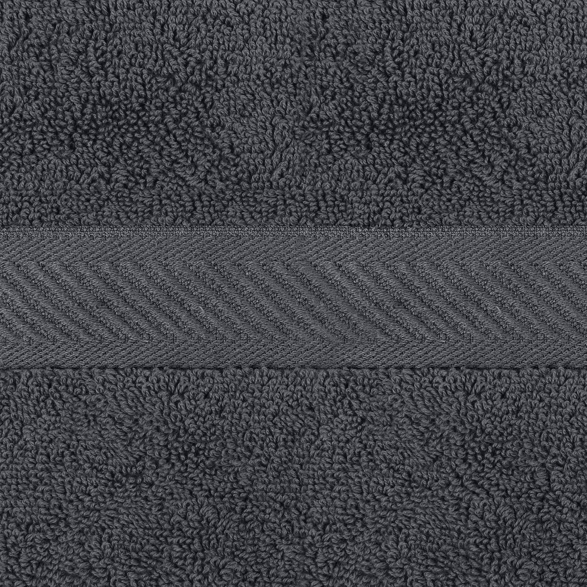 Utopia Towels Cotton Bath Towels, 24 x 48 in, Grey, 6 Pack