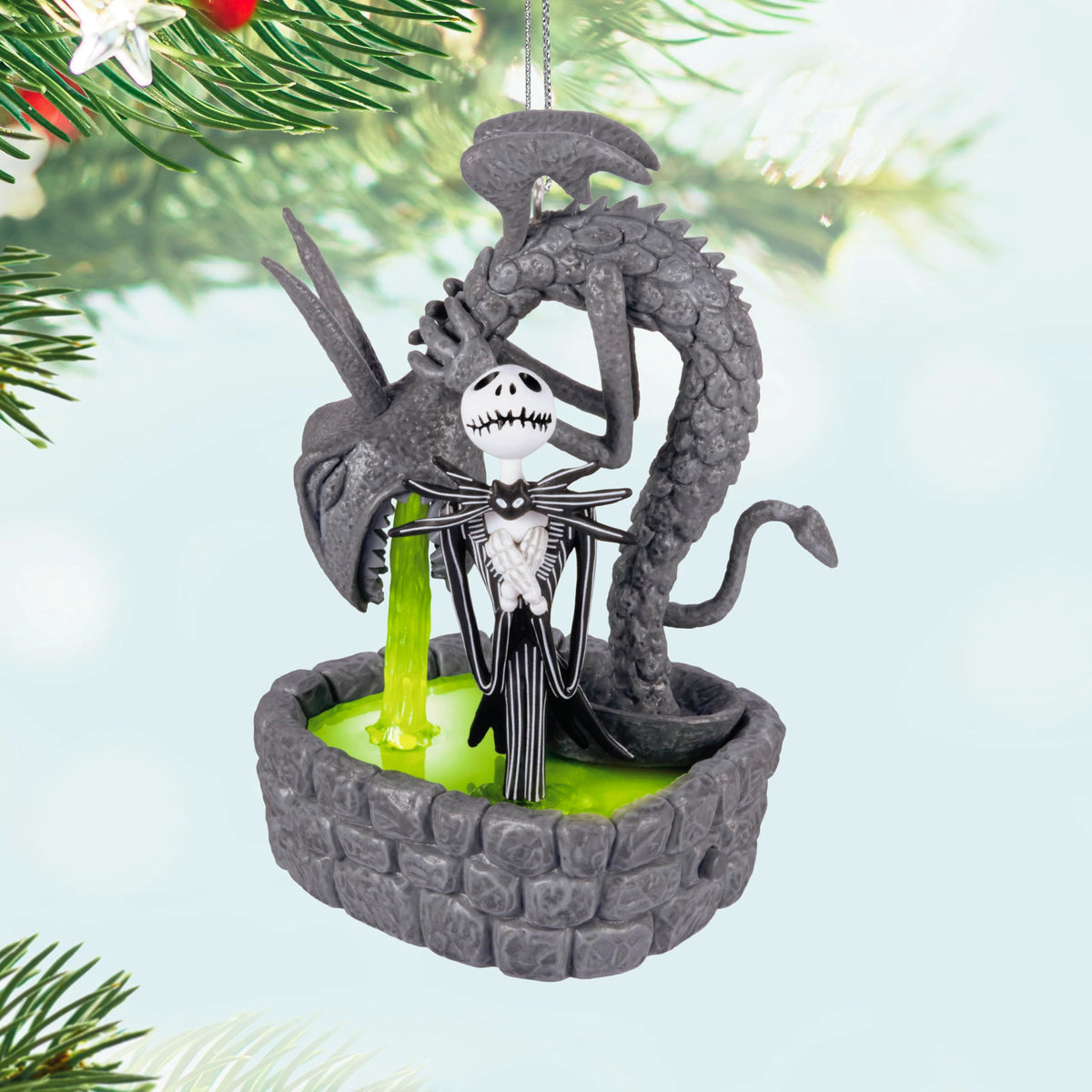 Hallmark Keepsake 2025 Nightmare Before Christmas Ornament with Light