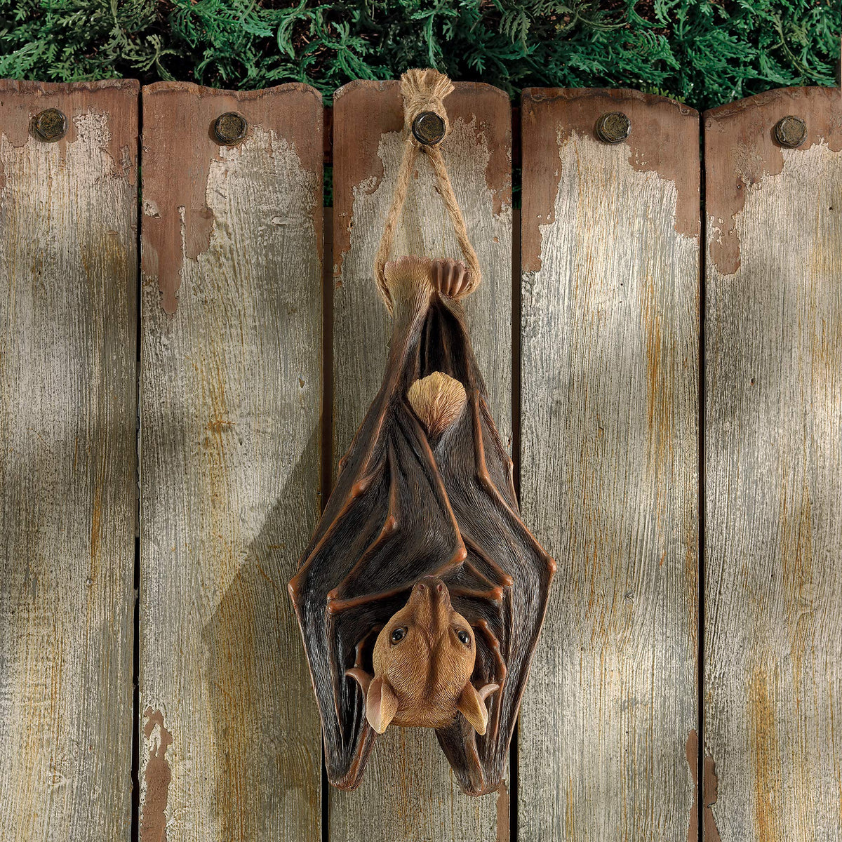 Vampire Bat Hanging Mega Bat Sculpture