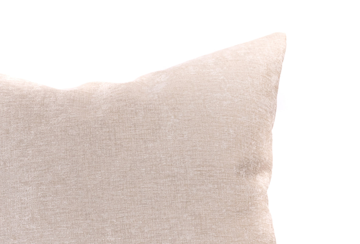 Canadian Down & Feather Ivory Chenille Cushion Cover