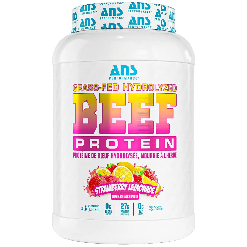 ANS Performance Grass-Fed Hydrolyzed Beef Protein, 3 lb