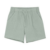En Fant Kids' Muslin Shorts, Jadeite