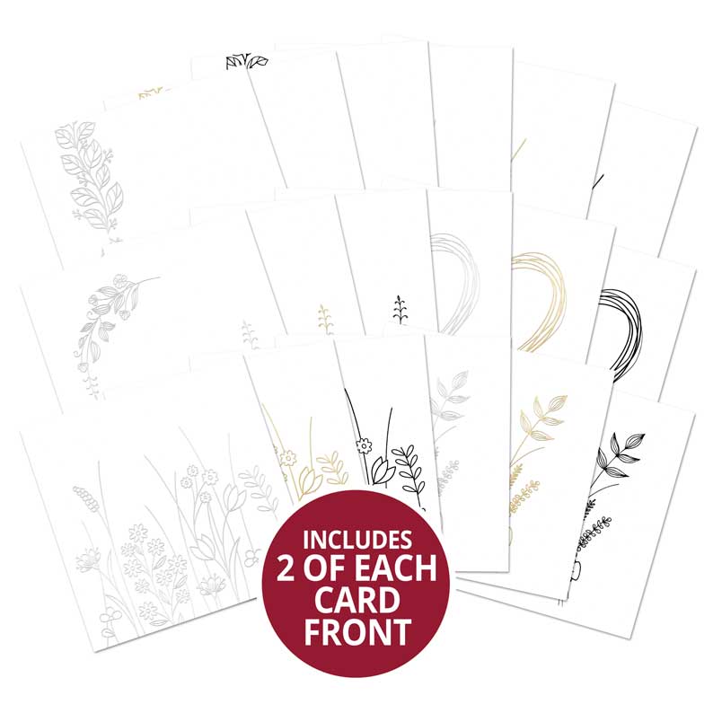 Build-a-Bouquet 6" x 6" Card Fronts