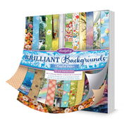 Brilliant Backgrounds - Playful Pals 8" x 8" Paper Pad