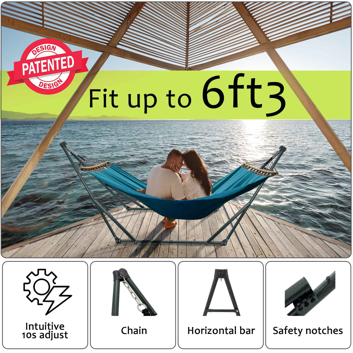 Tranquillo Universal Canvas Hammock, Medium