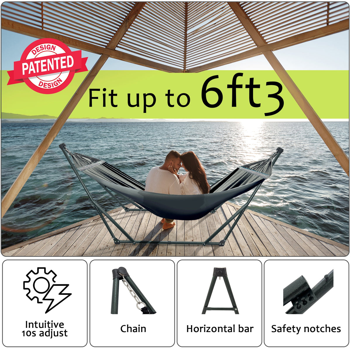 Tranquillo Universal Canvas Hammock, Medium