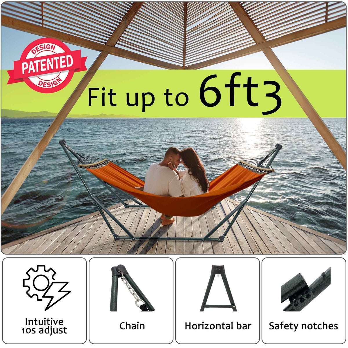 Tranquillo Universal Canvas Hammock, Medium