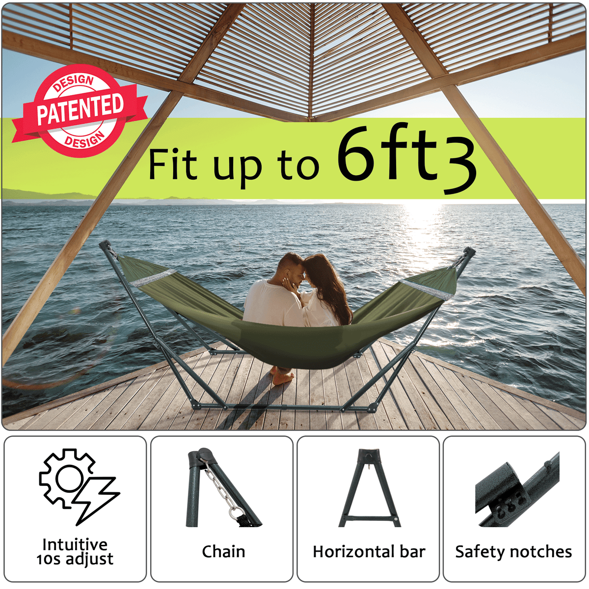 Tranquillo Universal Canvas Hammock, Medium