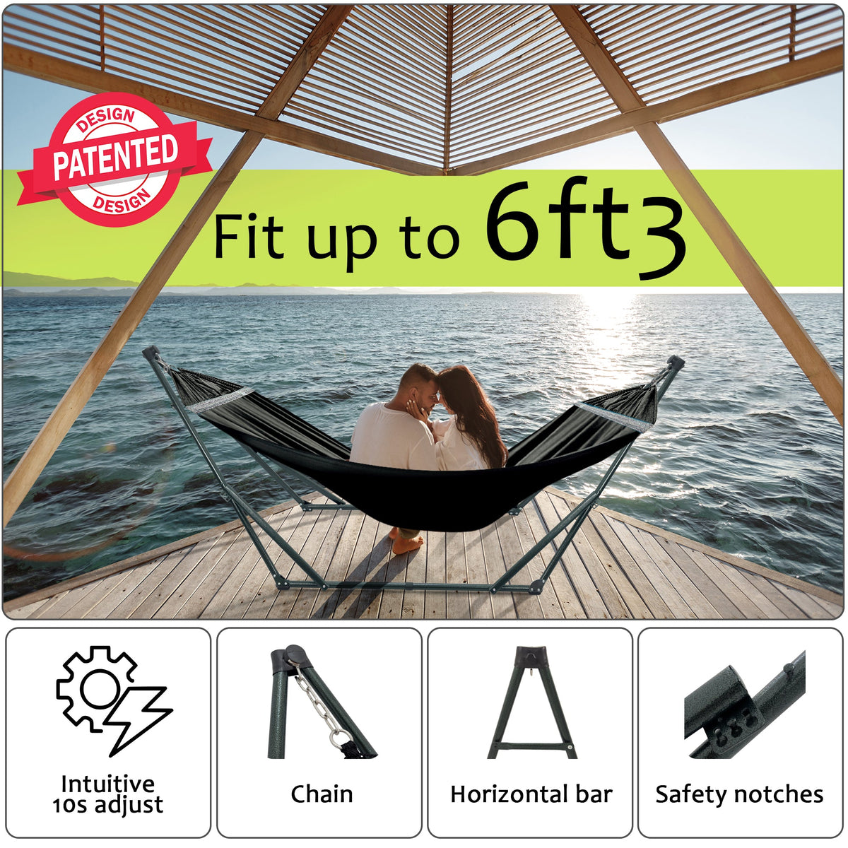 Tranquillo Universal Canvas Hammock, Medium