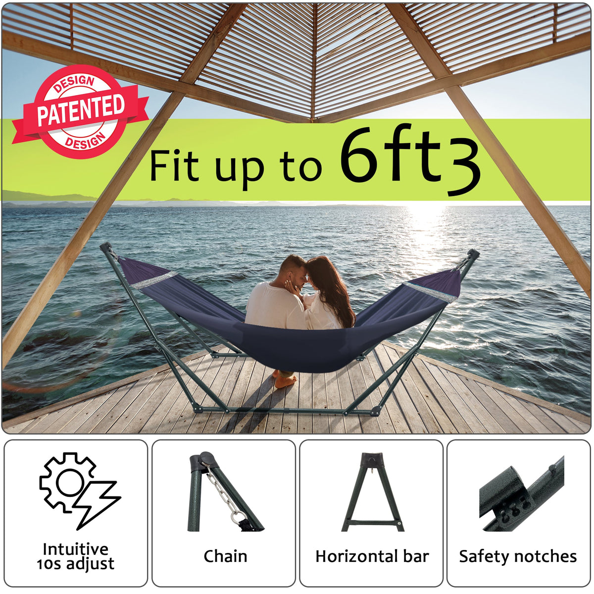 Tranquillo Universal Canvas Hammock, Medium