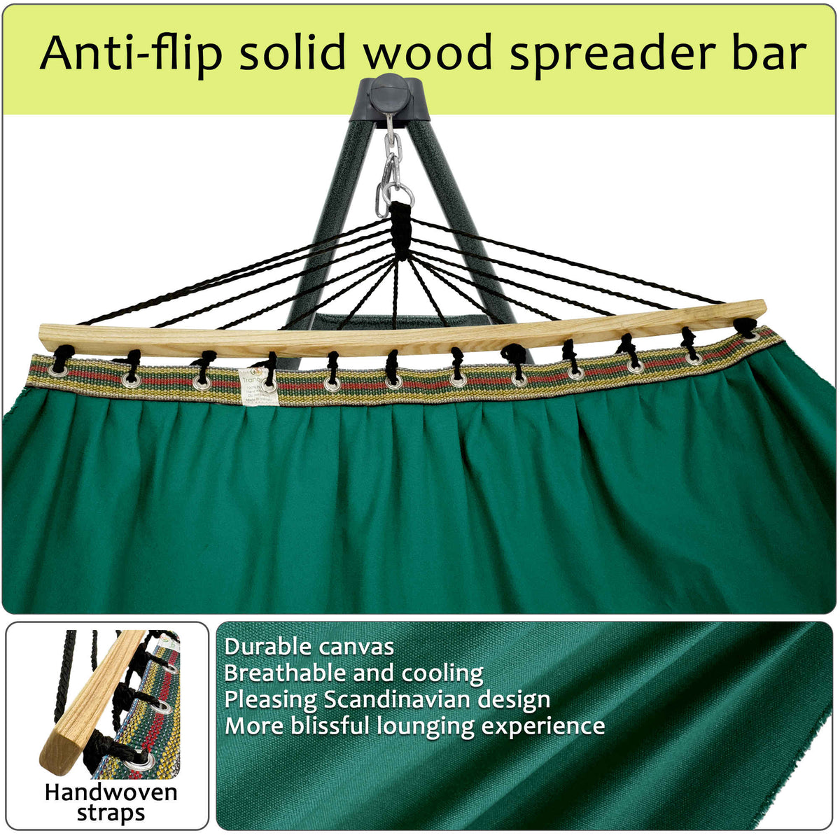 Tranquillo Universal Canvas Hammock, Medium