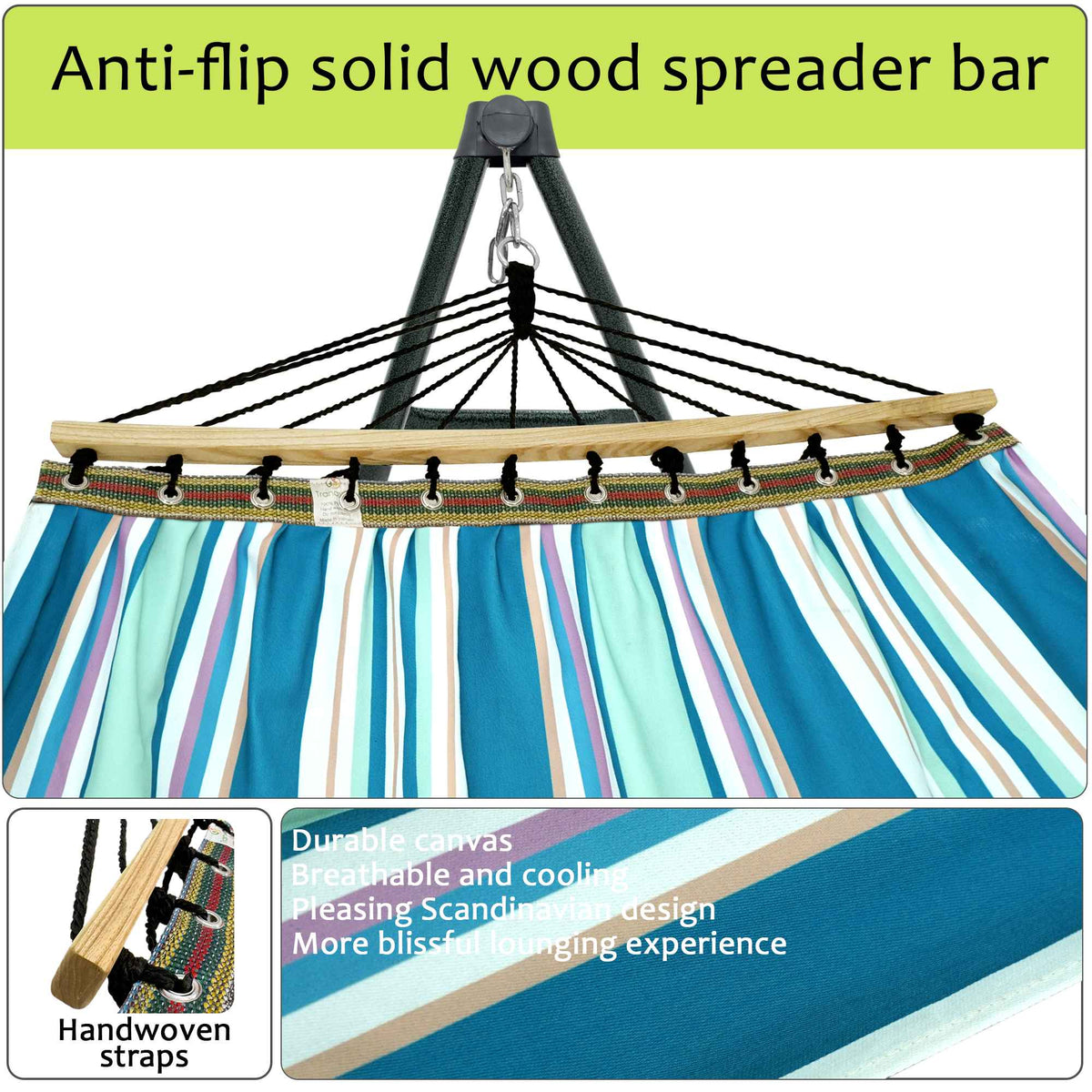 Tranquillo Universal Canvas Hammock, Medium