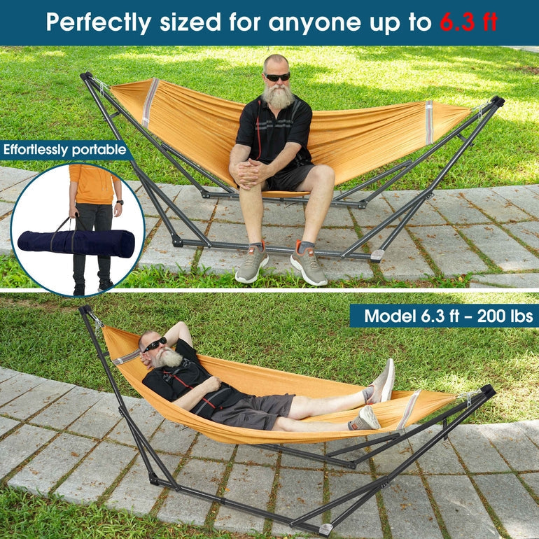 Tranquillo Original Collapsible Hammock with Stand