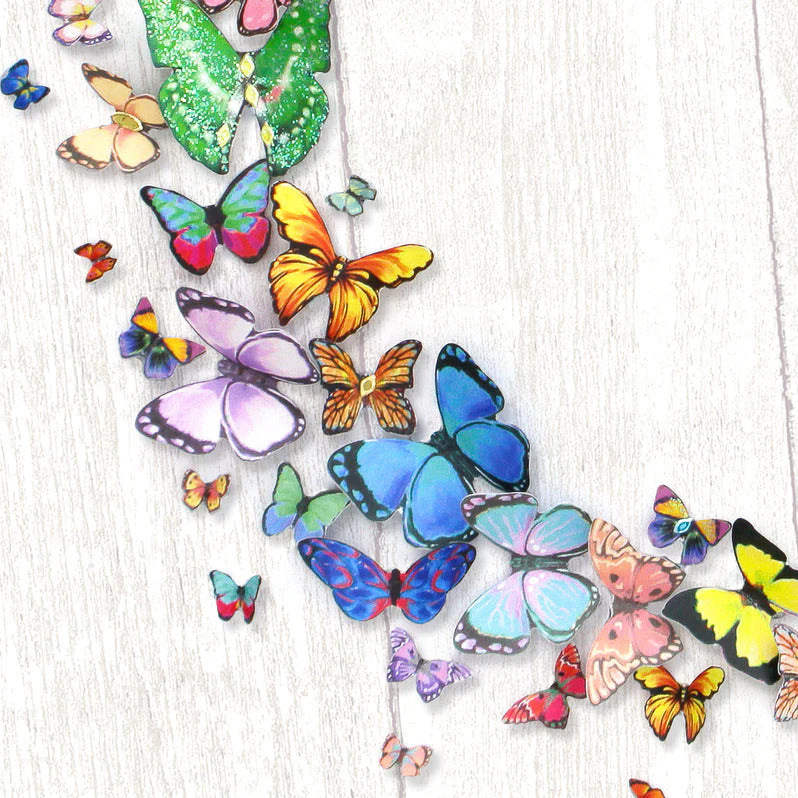 Die Cut Decoupage - A Kaleidoscope of Butterflies (2 Pack)