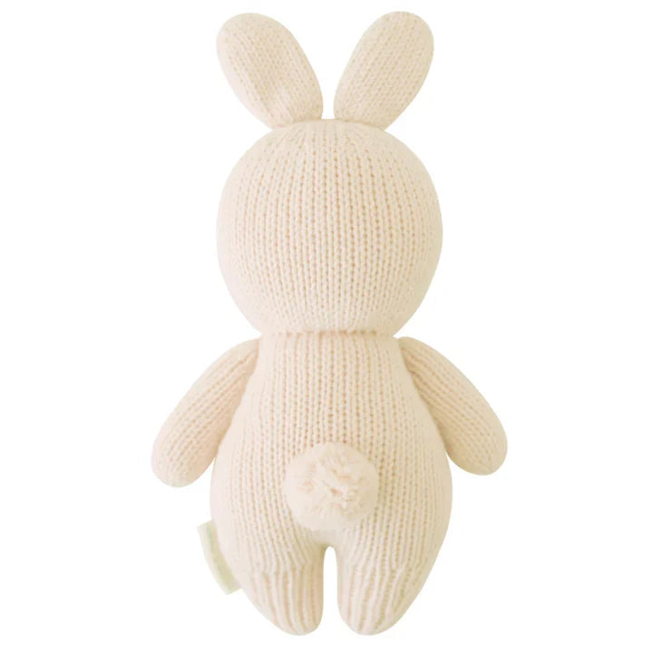 Cuddle + Kind Baby Rabbit Hand-Knit Doll, Oatmeal