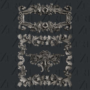 Zuri Designs Baroque Frames Set 2