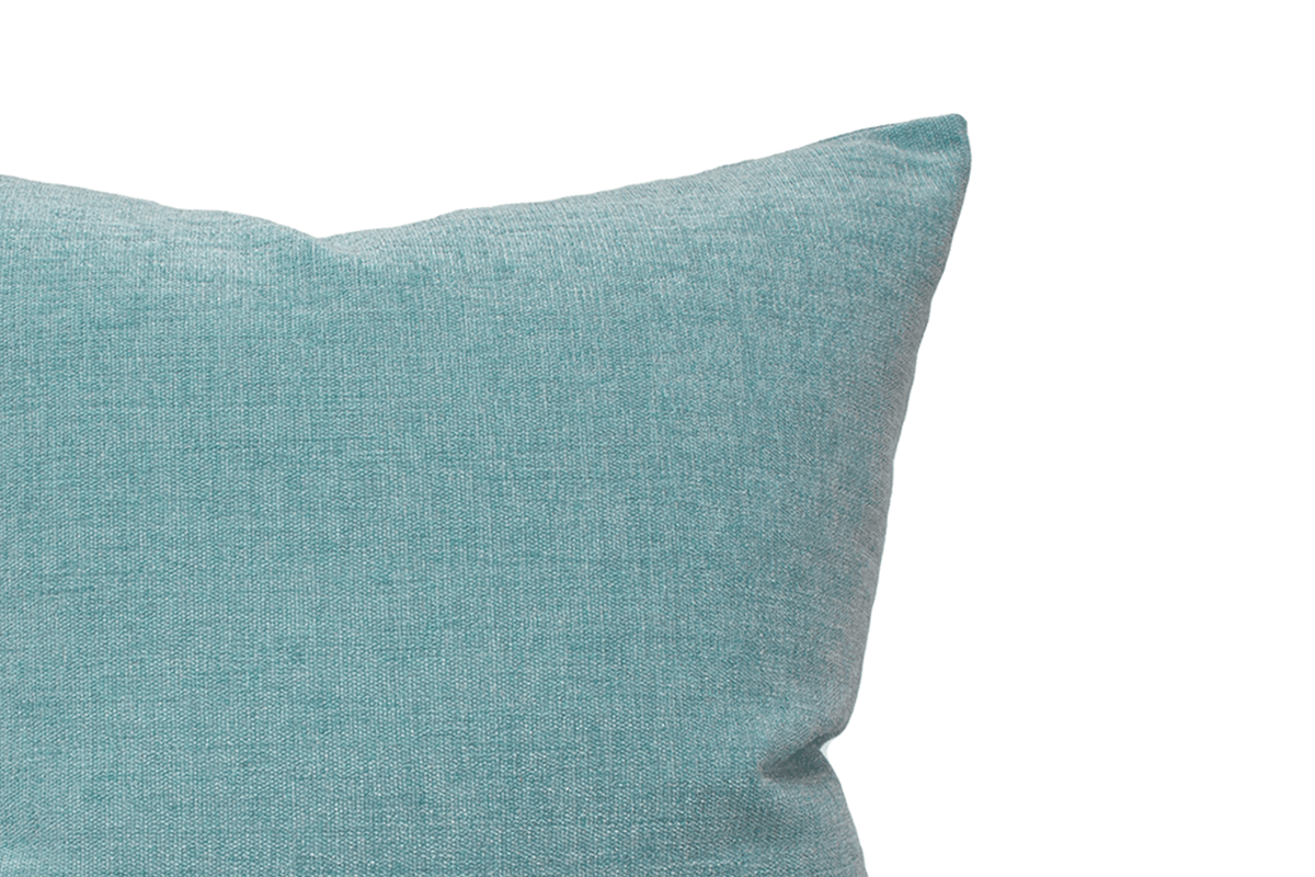 Canadian Down & Feather Blue Chenille Cushion Cover