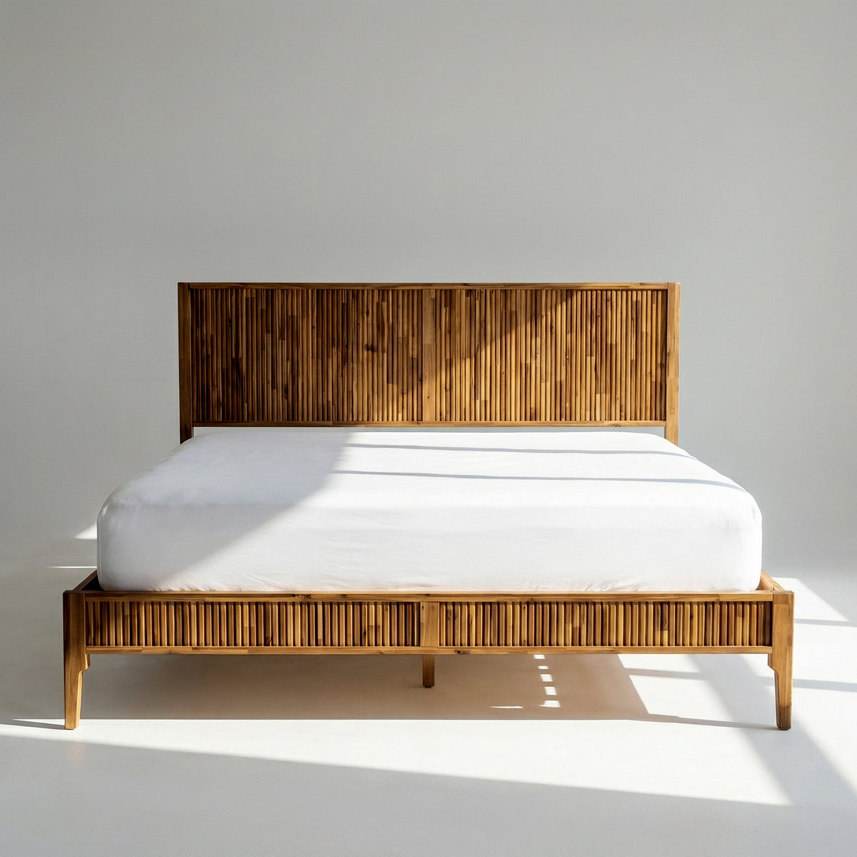 Bosk Solid Acacia Wood Bed Frame