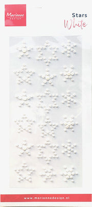 Marianne Design Stars - Pearls White
