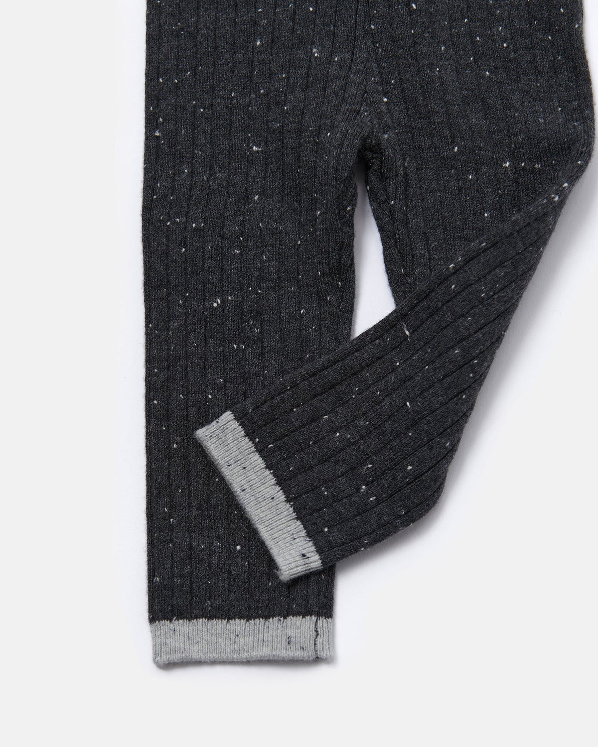 7AM Hug Me Leggings, Black Melange