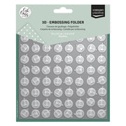 Vaessen Creative • Embossing Folder Christmas Baubles