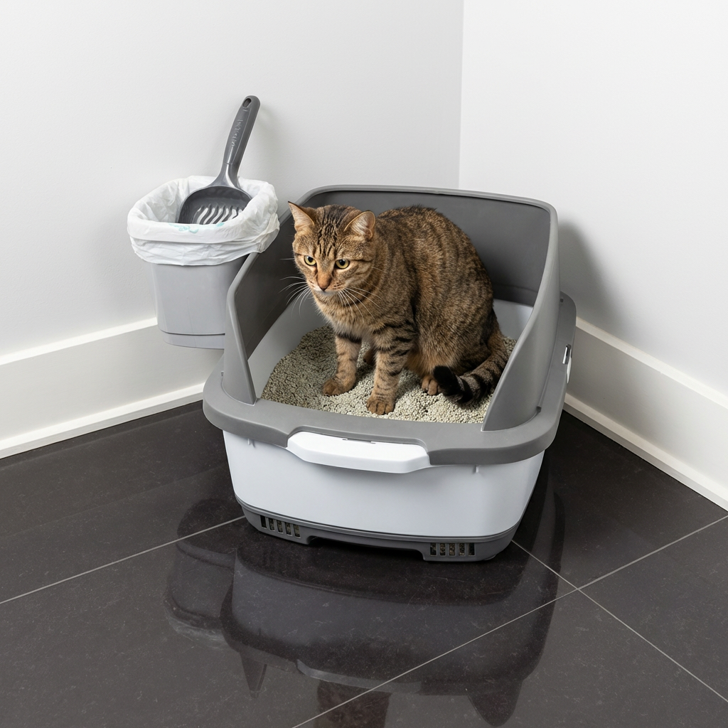 Cateco Odour-Eliminating Litter Box Starter Kit
