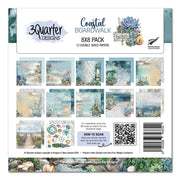 3Quarter Designs Coastal Boardwalk 8x8 Paper Pack