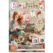 Book Lovers Junk Journal & Ephemera Book  A4 32/Pkg