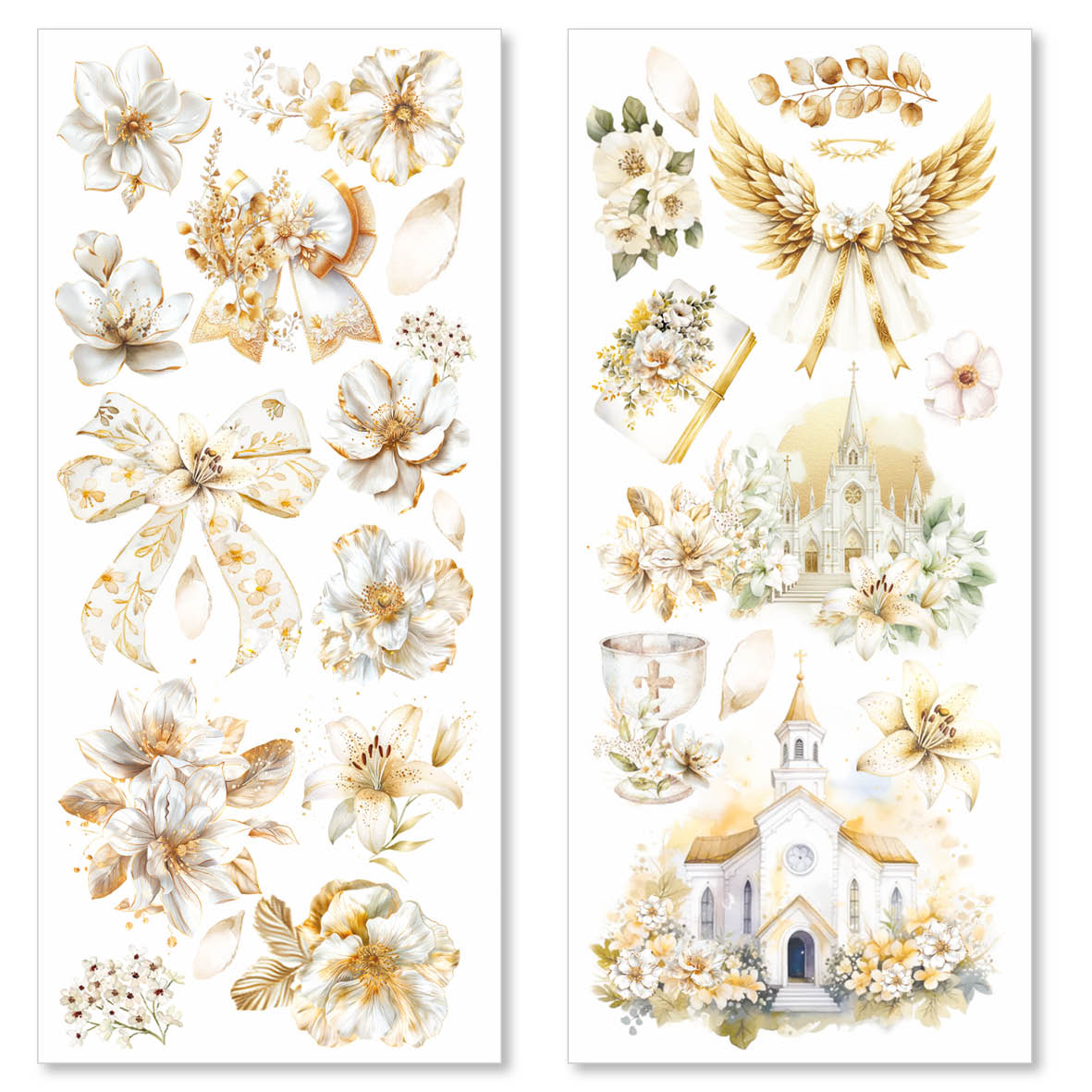 Blessing Day Transparent Adhesive Sheets 5/Pkg