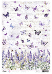 Rice Paper A4 Piuma Fragrant Garden - 5 Sheets