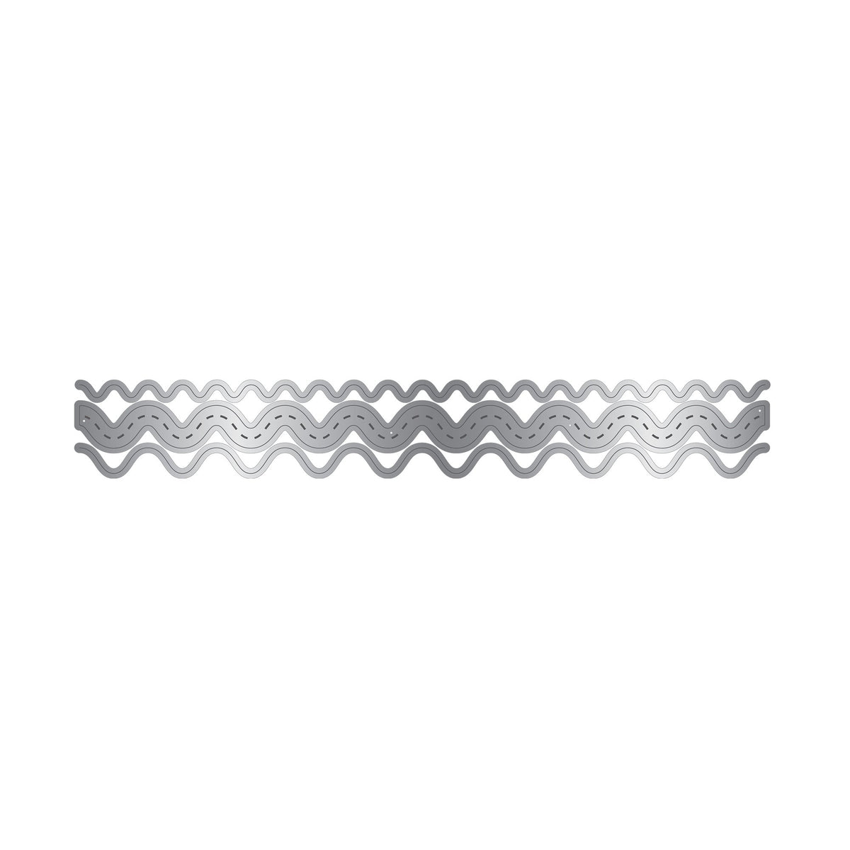 Crafters Companion Metal Die Edgeable - Waves