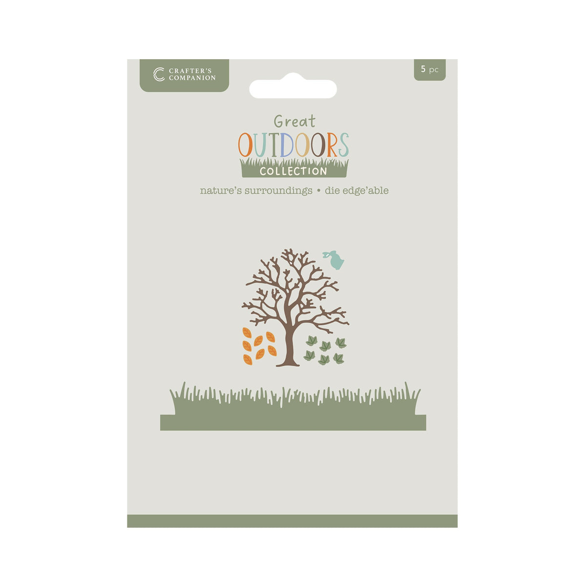 Crafters Companion The Great Outdoors Metal Die Edge’able - Natures Surroundings