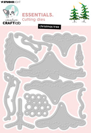 CCL Cutting Die Christmas Tree Essentials 13 Pieces