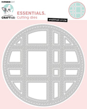 CCL Cutting Die Snailmail Circle Essentials 18 PC