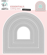 CCL Cutting Die Nested Bow Essentials 12 PC