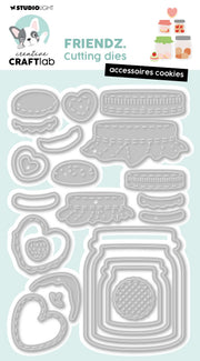 CCL Cutting Die Accessoires Cookies Friendz 23 PC