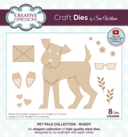 Creative Expressions Sue Wilson Pet Pals Buddy Craft Die