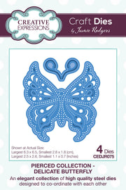 Creative Expressions Jamie Rodgers Delicate Butterfly Craft Die