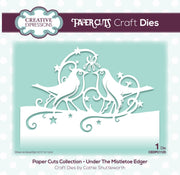 Creative Expressions Paper Cuts Edger Under the Mistletoe Craft Die