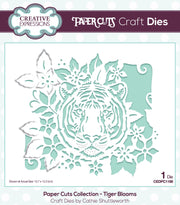 Creative Expressions Paper Cuts Tiger Blooms Craft Die
