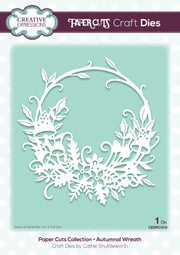 Creative Expressions Paper Cuts Autumnal Wreath Craft Die