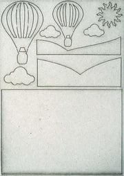 Creative Expressions Pop-ems Scene Hot Air Balloon