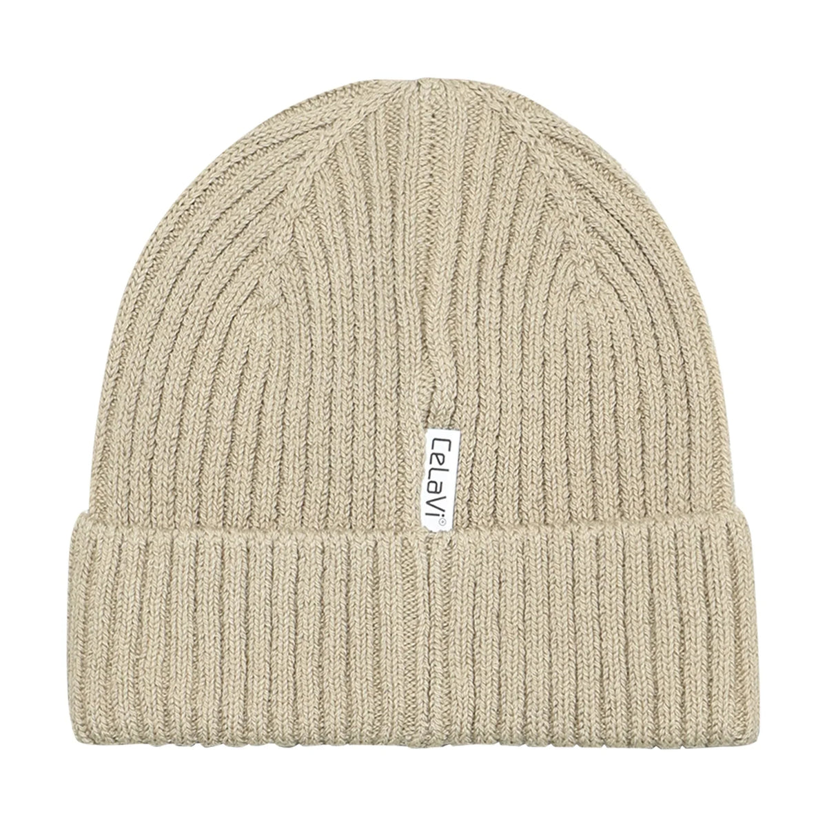 CeLaVi Knit Beanie, Sand