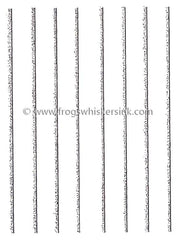 Frog's Whiskers Ink Stamp - Clapboard