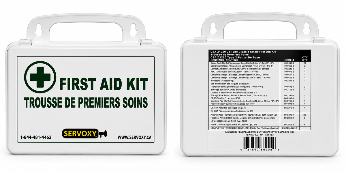 CSA Z1220-24 Type 2 Small First Aid Kit, 2-25 Workers