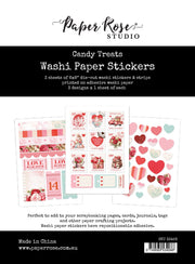 Candy Treats 6x8 Washi Paper Sticker Pack 33426