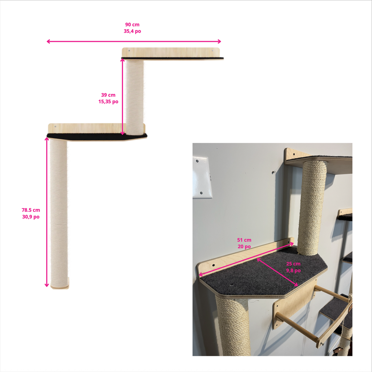 Noba Mural System Kit, Vertical Playground