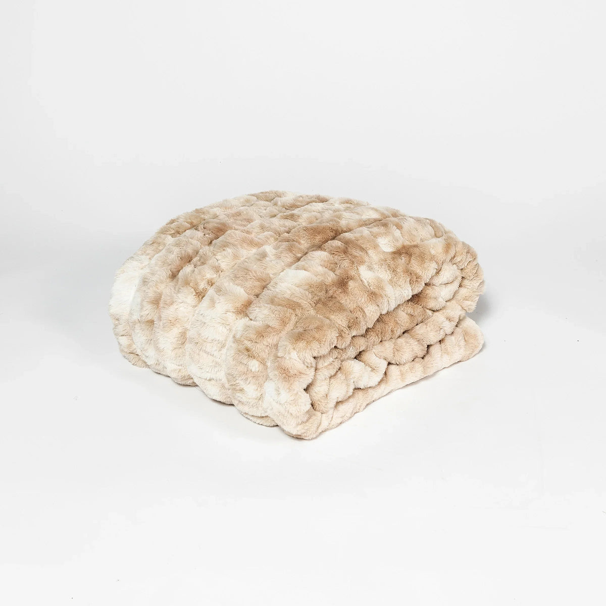 Sunset Snuggles Caramel Swirl Double-Sided Minky Blanket, 60 x 72 in