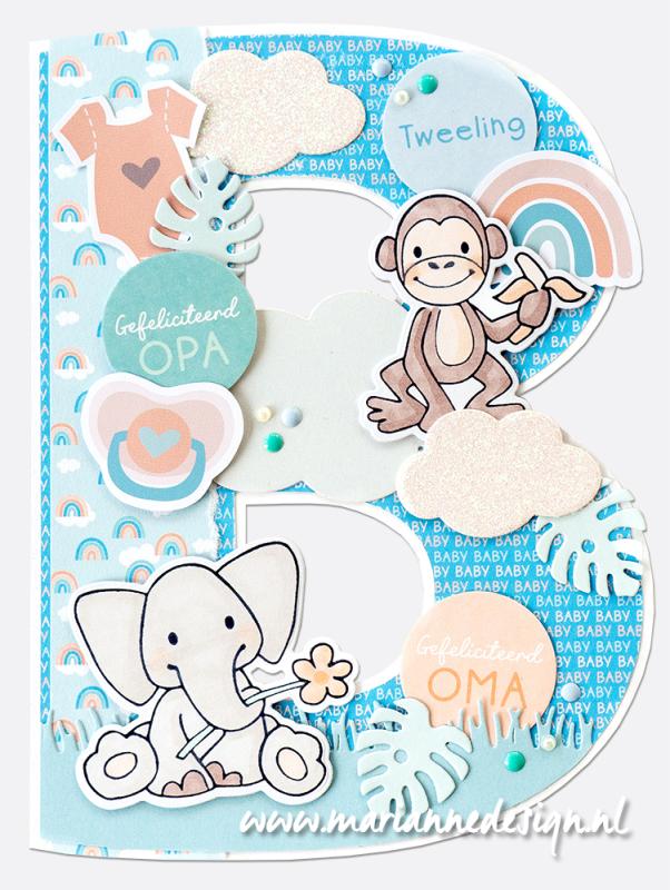 Marianne Design Enamel Dots - Duotone Light Blue
