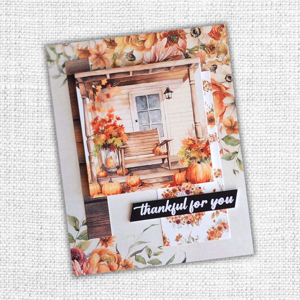 Autumn Florals 12x12 Paper Collection 32961